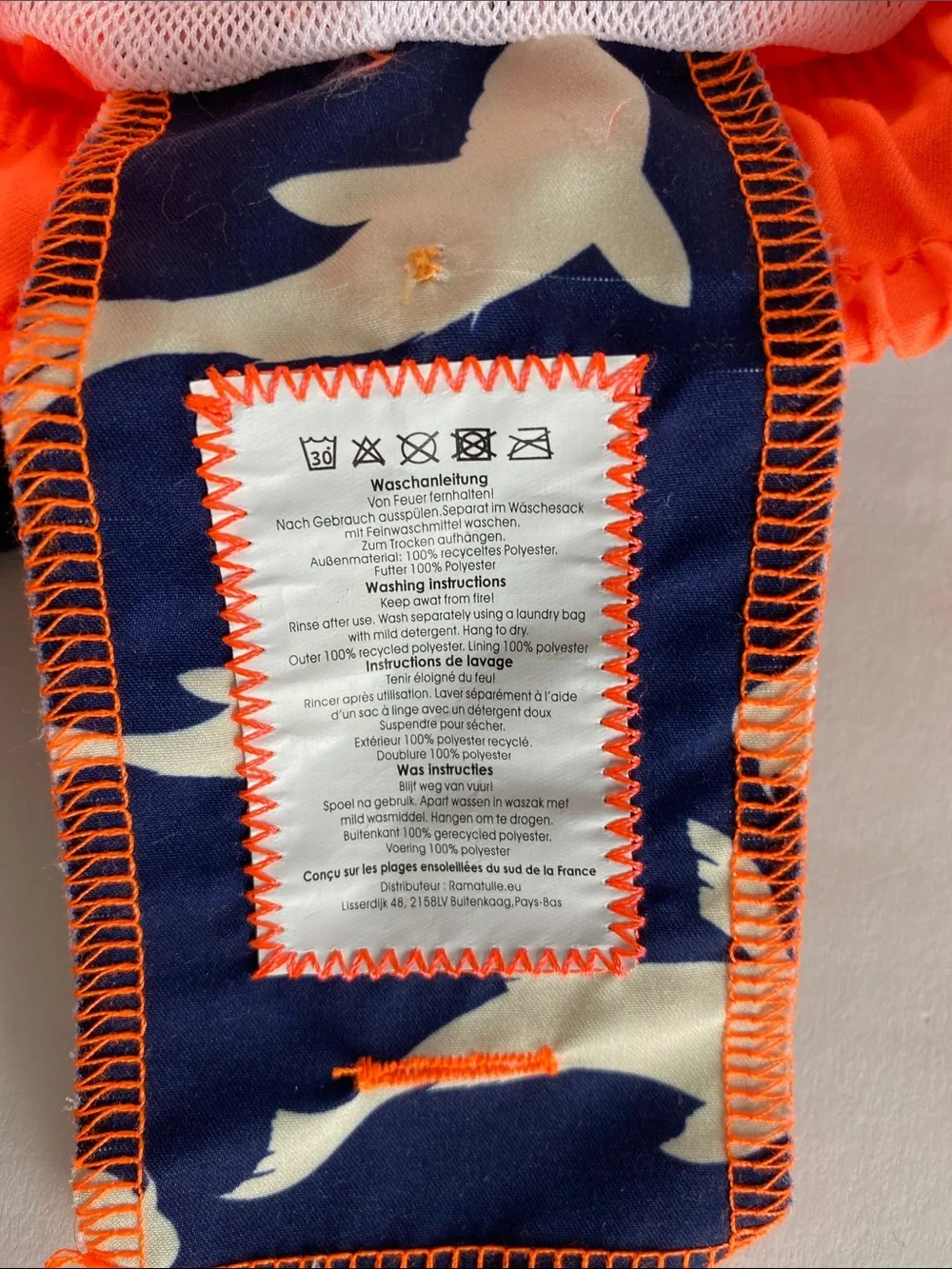 Ramatuelle Belize Koi Swim Shorts Navy Men’s Size L